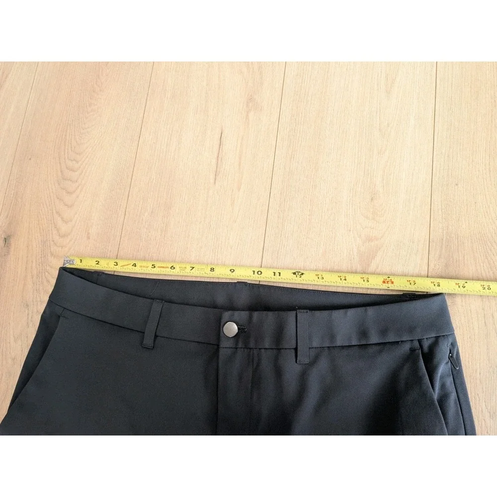 Lululemon ABC Classic-Fit Trouser *Warpstreme Obsidian Dark Gray 36x28 M5AR2S